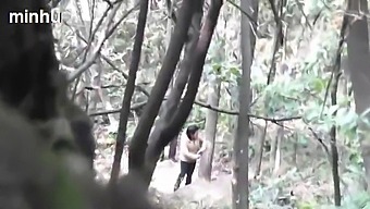 Old Japanese Man Has Sex With Prostitute In Wooden Building