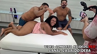 A Mature 20-Year-Old African-American Woman From Brazil Engages In Sexual Activity With Her Stepsibling