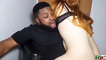 White Diamond Takes Krissyjoh'S Bbc From Behind In Homemade Video
